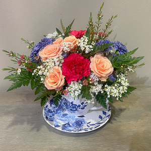 Dutch Garden Tea Cup Bouquet