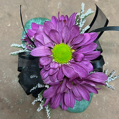 Purple Dublin Corsage